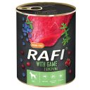 Rafi (Рафи) Dog Adult with Game - Влажный корм для собак с дичью, голубикой и клюквой