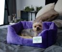 Lucky Pet (Лаки Пет) Рольф - Лежак для собак и котов, фиолетово-кремовый