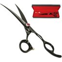 Davis Majutsu Titanium Curved - ножницы изогнутые для стрижки собак