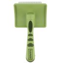 Safari Curved Firm Slicker Brush - Пуходерка для собак изогнутая для длинной шерсти