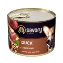 Savory (Cейвори) Dog Gourmand Duck - Консервированный корм для привередливых собак (утка)