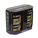 Savory (Сейвори) Kitten - Набор влажных кормов 3+1 для котят, с индейкой