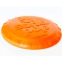 SodaPup (Сода Пап) Bottle Top Flyer Small – Игрушка Фрисби из каучука для собак и щенков, оранжевая