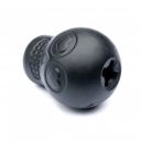 SodaPup (Сода Пап) Skull Treat Dispenser – Жевательная игрушка-диспенсер Череп для лакомств для собак, черный