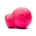 SodaPup (Сода Пап) Skull Treat Dispenser – Жевательная игрушка-диспенсер Череп для лакомств для собак, розовый