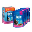Brit Premium (Брит Премиум) Cat pouch Chicken & Turkey - Набор паучей с курицей и индейкой для кошек