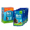 Brit Premium (Брит Премиум) Cat pouch Chicken Slices for Sterilised - Набор паучей с курицей для стерилизованных кошек