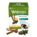Whimzees (Вимзис) Variety Value Box Stix, Alligator та Toothbrush - Набор лакомств в ассортименте для зубов собак
