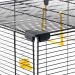 Ferplast (Ферпласт) Cage Piano 6 Black клетка для канареек и других мелких экзотических птиц, 87x46,5x70 см (черный металл)