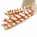 Селянські Смаколики Лакомство для собак рулет с курицей и треской