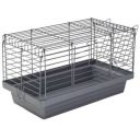 ТМ "Природа" Клетка «Кролик 50» для крупных декоративных грызунов хром 50 х 27 х 30 см