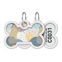 Адресник для собак и котов WAUDOG Smart ID с QR паспортом, премиум, рисунок (абстракция) (0640-0219)