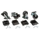 Ferplast (Ферпласт) L388 Kit Wheel F/ATLAS 70 набор колёс для переносок Atlas 70 Professional