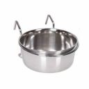 Karlie-Flamingo (Карли-Фламинго) Small Animal Bowl навесная миска для грызунов, кормушка с крючком, нержавеющая сталь