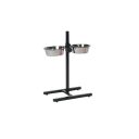 Flamingo H-Stand With Dishes фламинго миски для собак на штативе, нержавейка, 2х2,5л