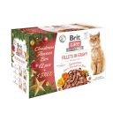 Brit Care (Брит Кеа) Fillet in Gravy Set Cat – Рождественский набор влажных кормов Филе в соусе для кошек
