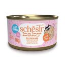 Schesir (Шезир) Ваву Chicken With Salmon - Влажный корм для котят курица с лососем в бульоне