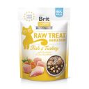 Brit Care (Брит Кеа) Raw Treat Hair & Skin Freeze-dried Fish & Turkey - Лакомства для кожи и шерсти кошек, с рыбой и индейкой