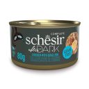 Schesir (Шезир) After Dark Chicken With Quail Egg - Влажный корм для котов курица с перепелиным яйцом в бульоне