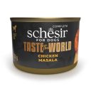 Schesir (Шезир) Taste the World Chicken Masala - Влажный корм для собак масала с курицей в бульоне