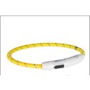 Trixie (Трикси) - Ошейник для собак светящийся с USB, желтый