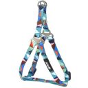 AnimAll (ЭнимАлл) - Шлея нейлоновая с абстрактным рисунком на бирюзовом фоне для собак