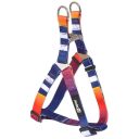 AnimAll (ЭнимАлл) Шлея нейлоновая с ярким рисунком в синюю полоску для собак