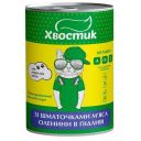 Хвостик Влажный корм для взрослых котов с кусочками мяса оленины в подливе