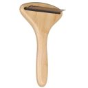 Flamingo (Фламинго) BAMBOO - Грабли для вычесывания подшерстка для собак, 31 шт зубов, 17х10 см