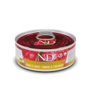 Farmina (Фармина) N&D Quinoa Cat Adult Skin & Coat Quail & Coconut - Влажный корм для кошек с пищевой непереносимостью с перепелом и кокосом