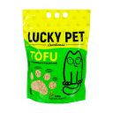 Lucky Pet (Лаки Пет) Тофу - Наполнитель гипоаллергенный для кошачьего туалета, с ароматом персика