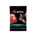 Savory (Сейвори) Adult Cats Lamb s Beetroot - Влажный корм для взрослых котов с ягненком и буряком (соус)
