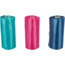 Trixie (Трикси) Пакеты для фекалий собак с ручками, разноцветные, 3 рулона*15 шт