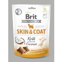 Brit Care Dog Functional Snack Skin&Coat Krill Функциональное лакомство для собак с мясом криля и кокосом для здоровой кожи и шерсти