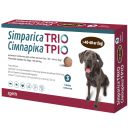Simparica Trio (Симпарика Трио)-жевательные таблетки от блох, клещей и глистов  для собак 40-60кг