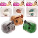 Flamingo Plush Mouse Shakin Jerry ДРОЖАЩАЯ МЫШЬ заводная игрушка для котов