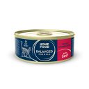 Home Food (Хом Фуд) - Полнорационный консервированный корм HOME FOOD для взрослых кошек, паштет с говядиной