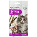 Flamingo Stikiz Fish Карли-Фламинго Стикиз Рыба палочки лакомство для котов и котят, 15 г