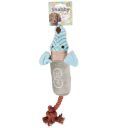 Flamingo Shabby Chic Rat ФЛАМИНГО ШЕБИ ШИК КРЫСА игрушка для собак, c канатом и пищалкой, 40 см