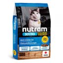 Nutram S5 Sound Balanced Wellness Natural Adult Senior Cat - Сухий корм з куркою та лососем для дорослих/літніх котів