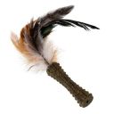 GiGwi (Гигви) Catnip Спрессованная кошачья мята - Игрушка для кошек с перьями (75334)