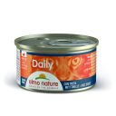 Almo Nature (Альмо Натюр) Daily Menu консервы для кошек Cat кусочки в соусе (с форелью)