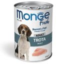 Monge (Монж) Fresh Dog Adult Fresh - Влажный корм для собак паштет с мясными кусочками, форель