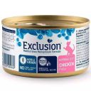 Exclusion (Эксклюжн) Noble Grain Cat Kitten Chicken - Консервированный монопротеиновый корм с курицей для котят (2-12 мес)