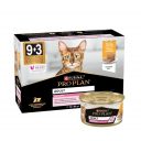 Purina Pro Plan Adult Delicate Multipack - Консервированный полнорационный корм для кошек с чувствительным травлением мусс с курицей (банка)