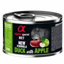 Alpha Spirit (Альфа Спирит) Duck with Green Apple - Полнорационный влажный корм с уткой и зелеными яблоками для взрослых кошек