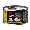Alpha Spirit (Альфа Спирит) Rabbit with Banana - Полнорационный влажный корм с кроликом и бананами для кошек