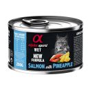 Alpha Spirit (Альфа Спирит) Salmon with Pineapple - Полнорационный влажный корм с лососем и ананасами для кошек