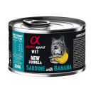 Alpha Spirit (Альфа Спирит) Sardine with Banana - Полнорационный влажный корм с сардиной и бананами для кошек