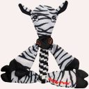 Jolly Pets Хрустящая зебра для собак